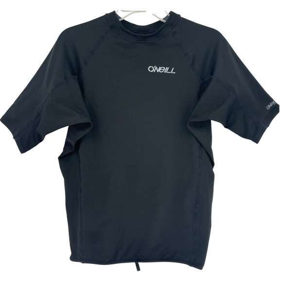 O'Neill Other - O'Neill Mens Black Short Sleeve Rash Guard Swim Shirt L Surf Athletic